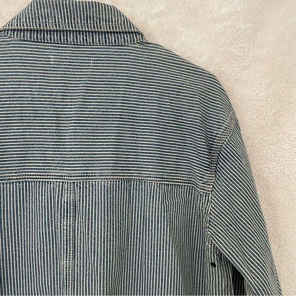 Mod Ref Striped Denim Jacket - Picture 3 of 10